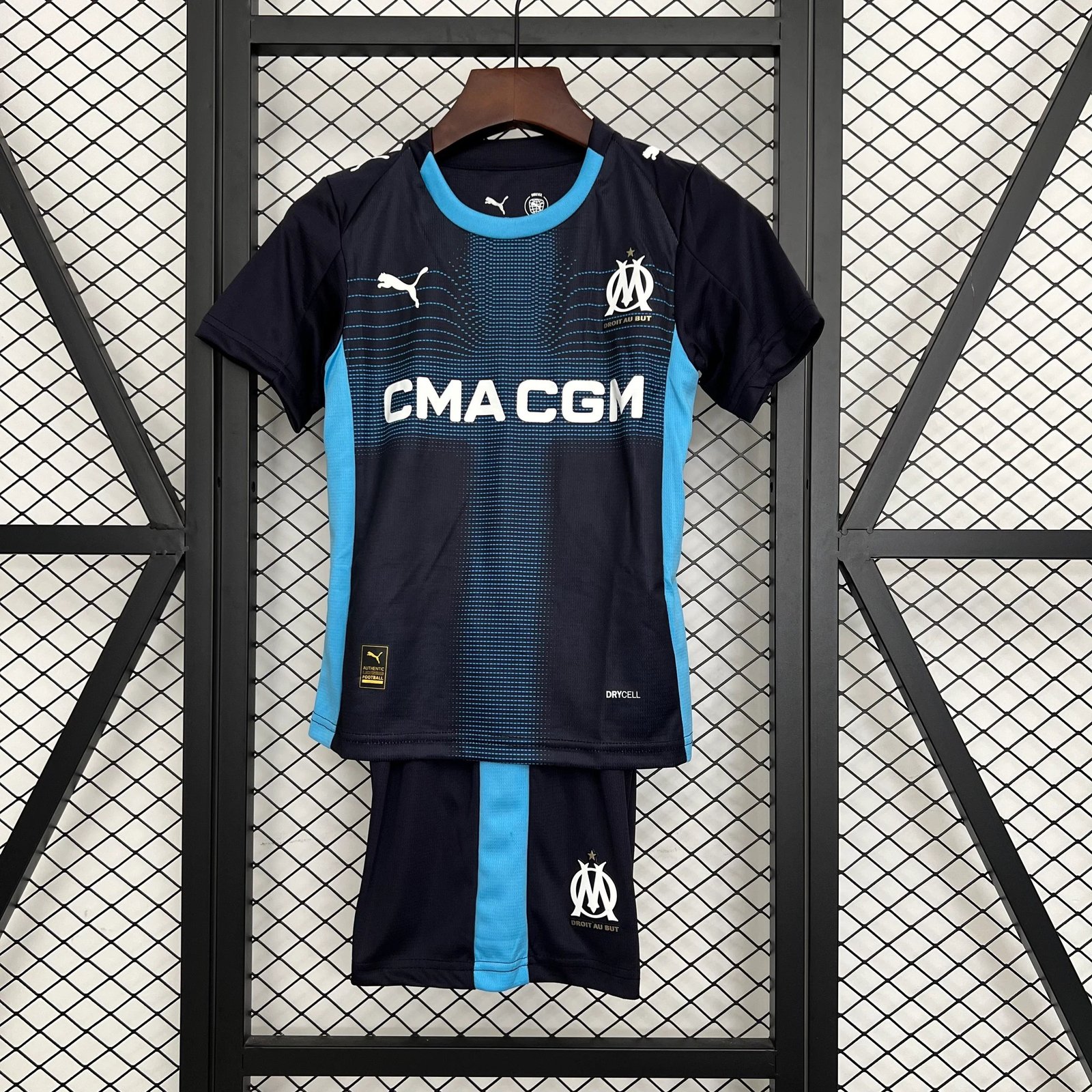 Kids' Marseille Away Kit 2025-26