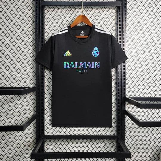 Real Madrid Balmain Black Football Jersey 2023 2024
