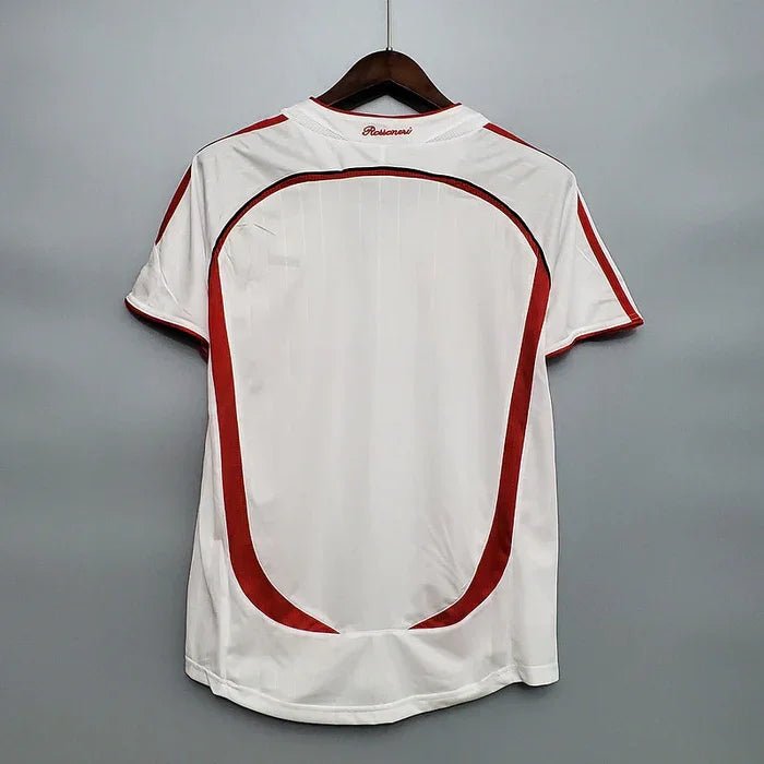 Alternative view of AC Milan retro jersey 2006-2007 season