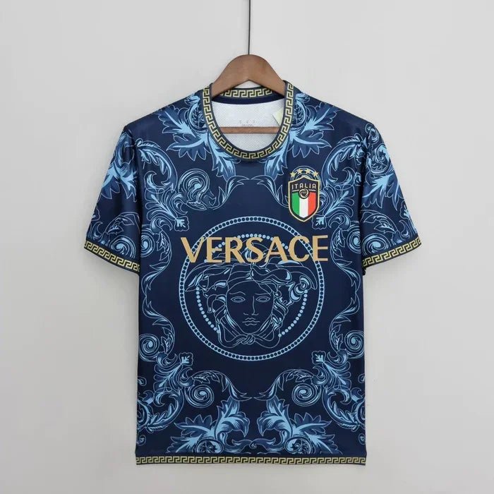 Italy jersey 2023-2024 concept blue and gold