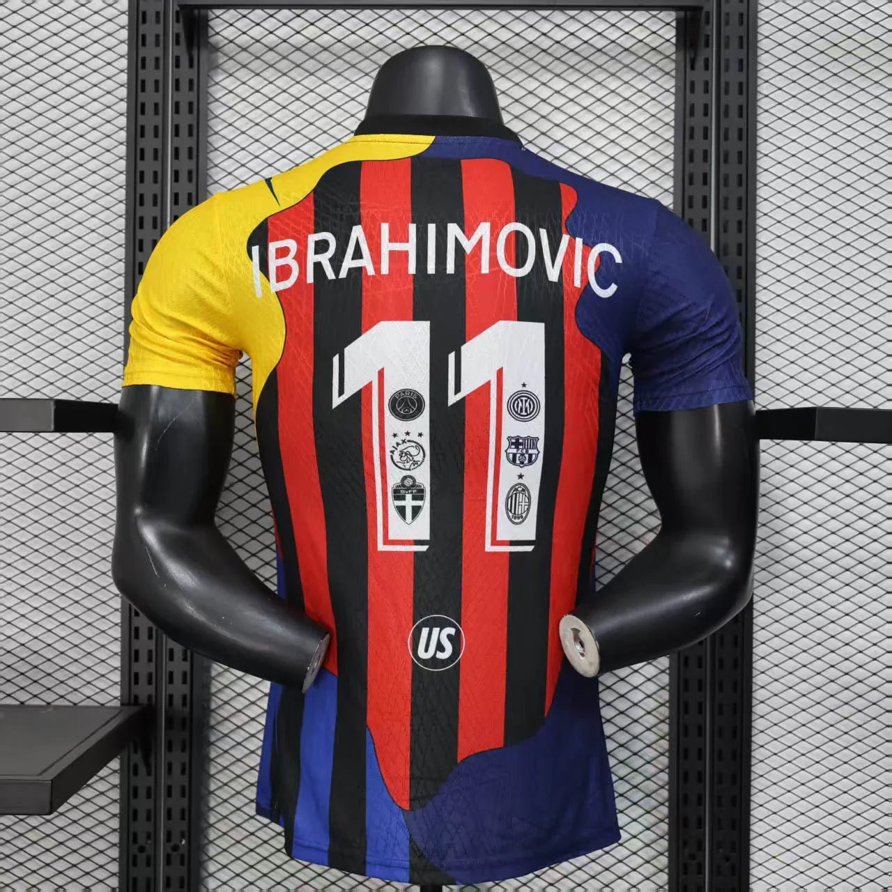 Alternative view of IBRAHIMOVIC concept jersey 2025-26