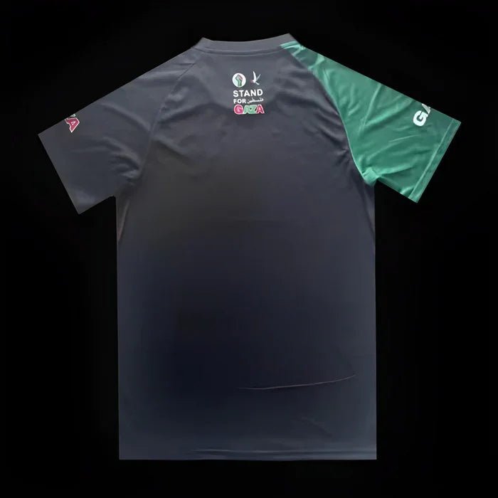 Alternative view of Palestine jersey 2023-2024 season Special Edition Stand for Gaza