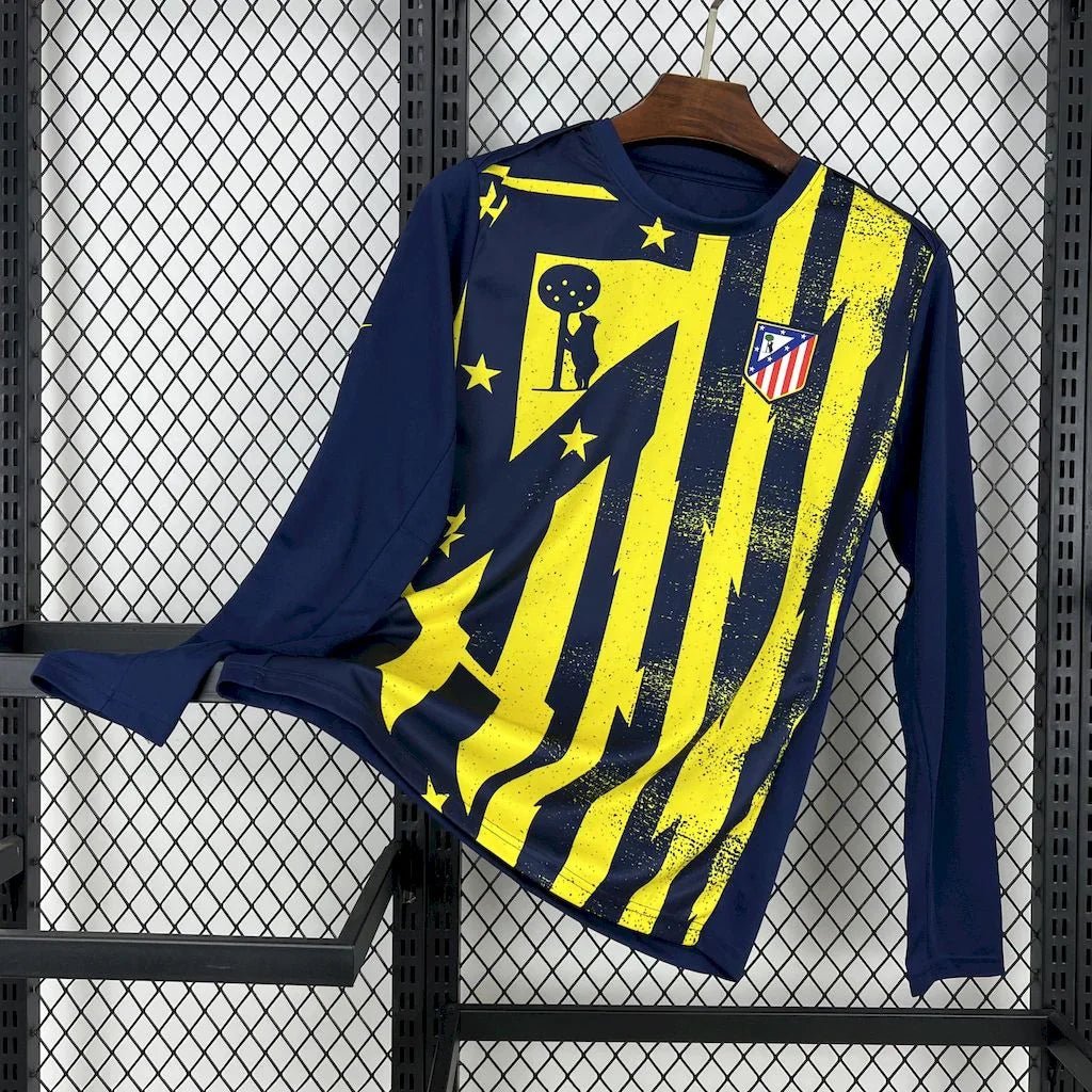 Atlético Madrid long-sleeved training jersey 2025-26