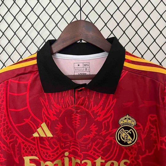 Alternative view of 2024/25 Real Madrid Red Dragon Concept Jersey