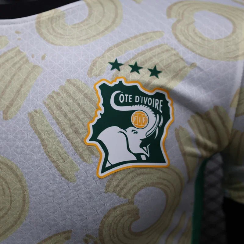 Alternative view of Ivory Coast away jersey 2025