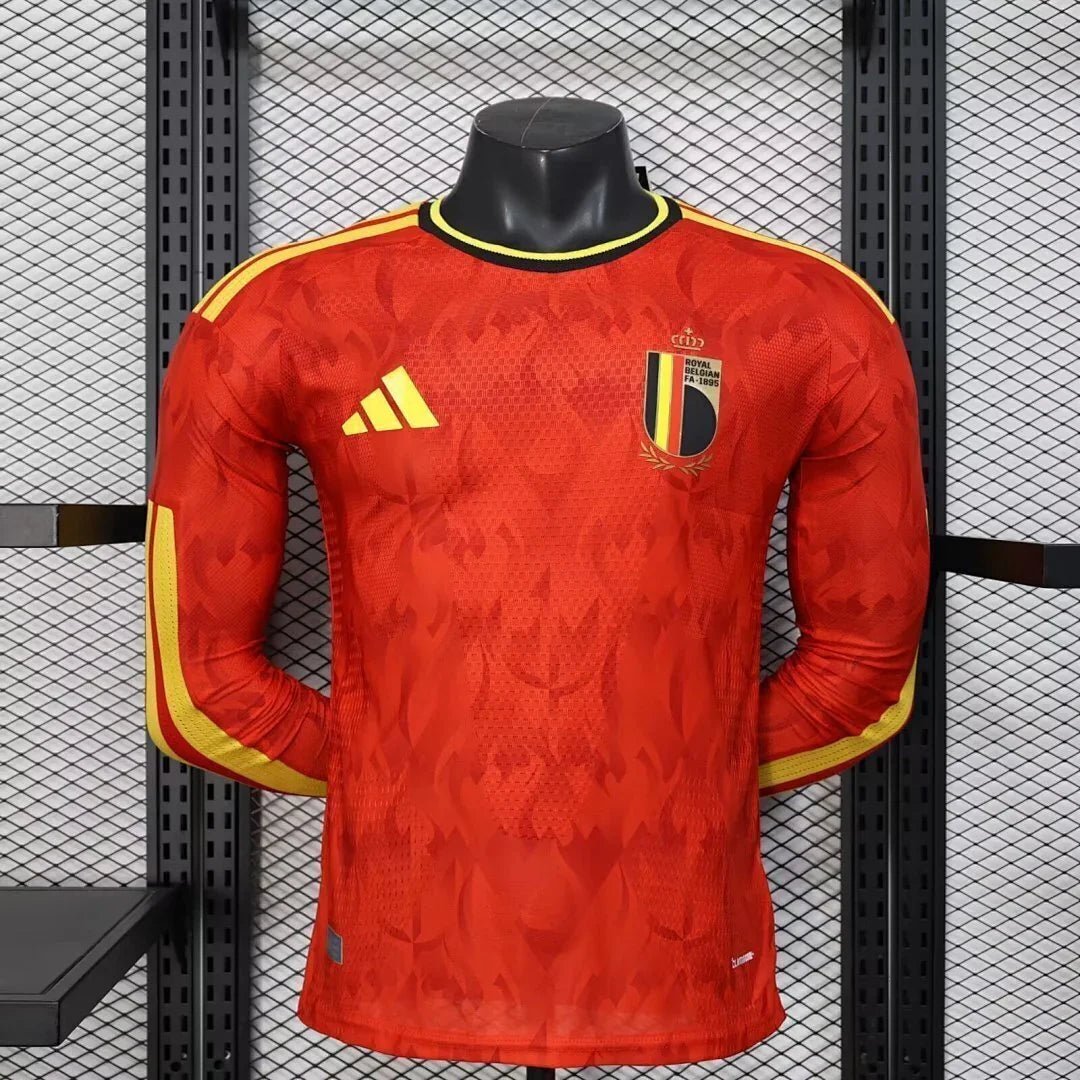Belgium 2026 World Cup Long-Sleeved Jersey