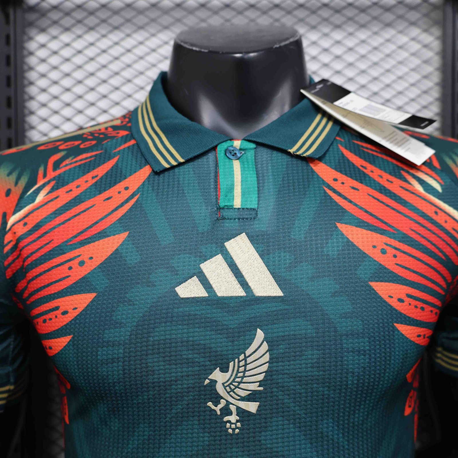 Alternative view of Mexico 25-26 Jersey