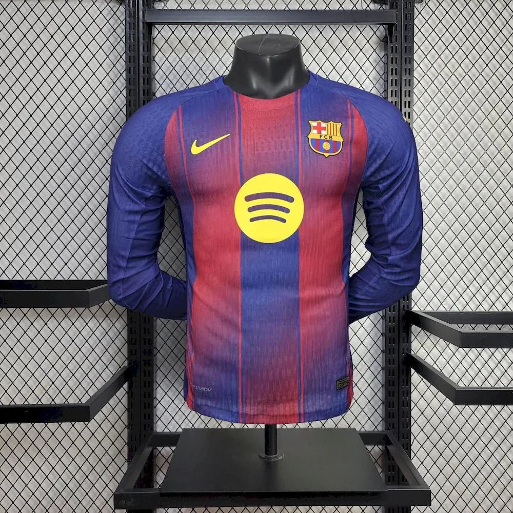 Barcelona FC long-sleeve jersey 2025-26
