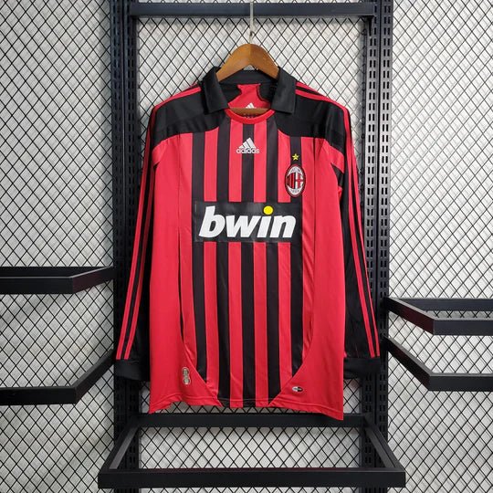 AC Milan Retro 2007 2008 Long Sleeve Jersey