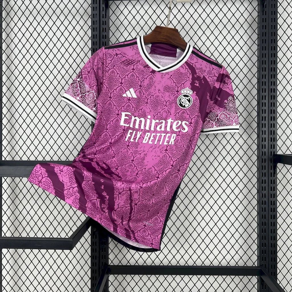 Real Madrid Concept Pink Jersey 2024-25