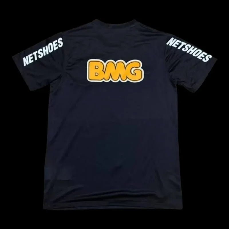 Alternative view of Santos Retro Black Jersey 11/12