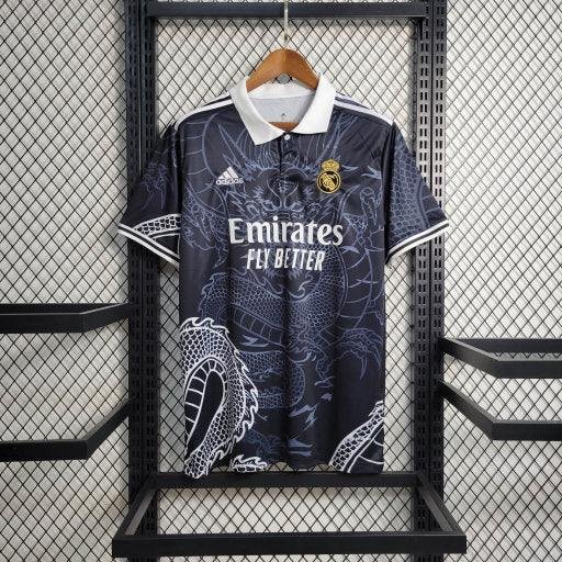 Real Madrid 2023-2024 season special edition black dragon jersey