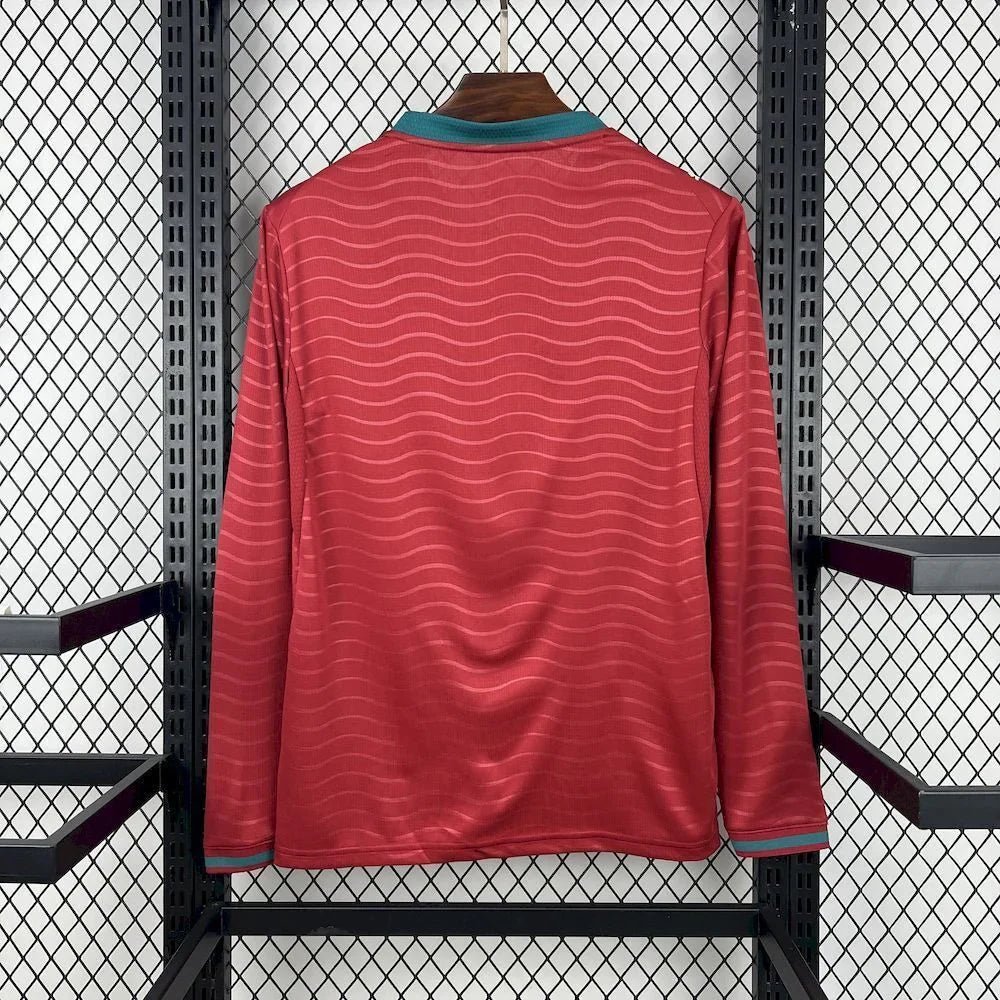 Alternative view of Portugal 2026 World Cup long-sleeve jersey