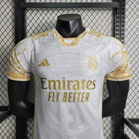 Alternative view of Real Madrid jersey 2023-2024 limited edition gold