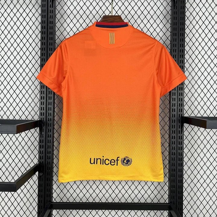 Alternative view of FC Barcelona retro football shirt 2012 2013