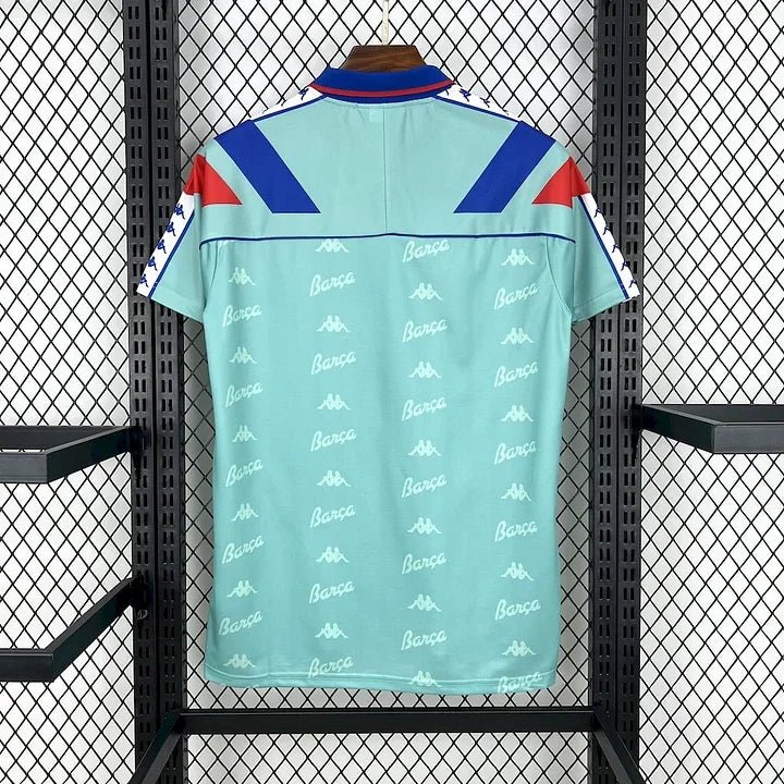 Alternative view of FC Barcelona 1992-1995 retro football shirt