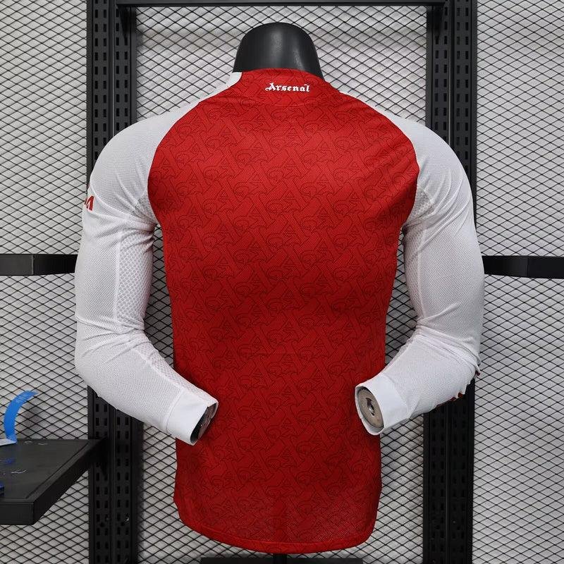 Alternative view of Arsenal long-sleeved jersey 2025-26