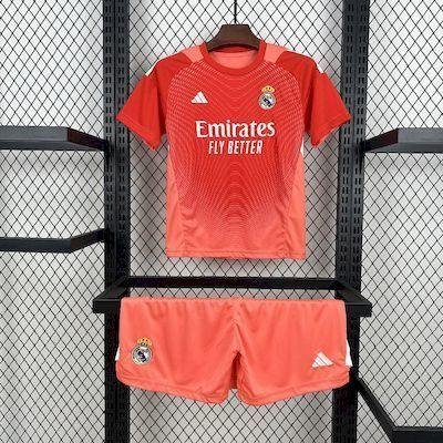 Real Madrid Goalkeeper Kids Kit 2025-26