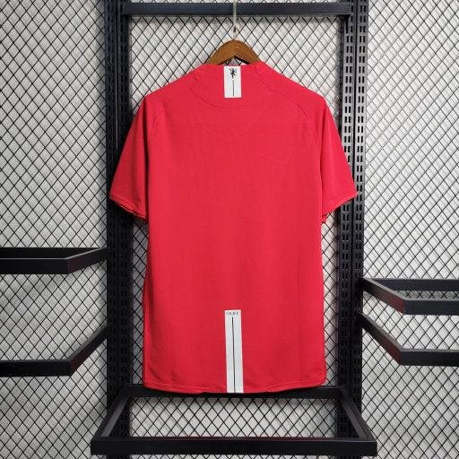 Alternative view of Retro Manchester United Home Shirt 2007-08