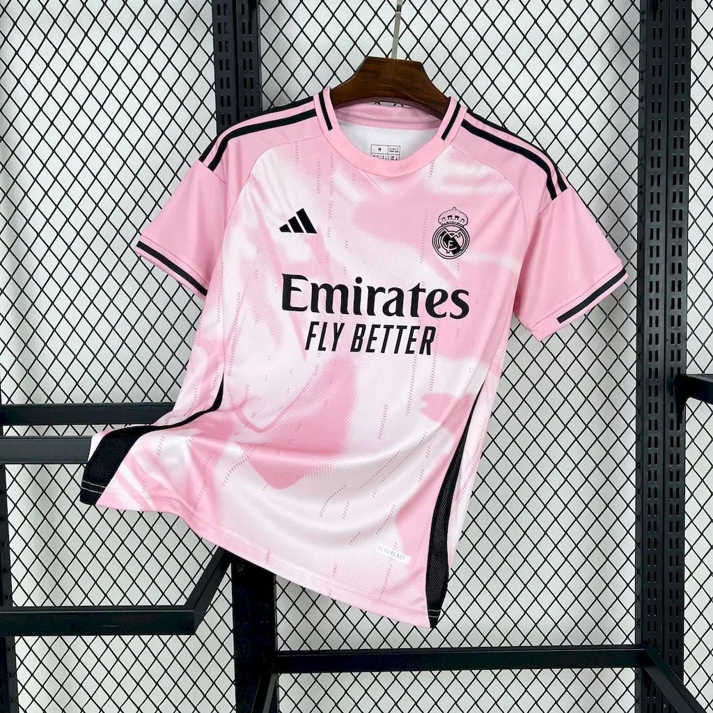 Real Madrid Concept Pink & White Jersey 2025
