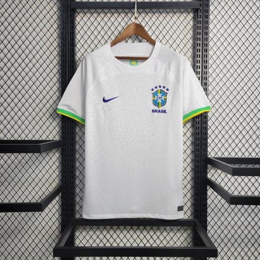 Brazil 22-23 White Leopard Jersey