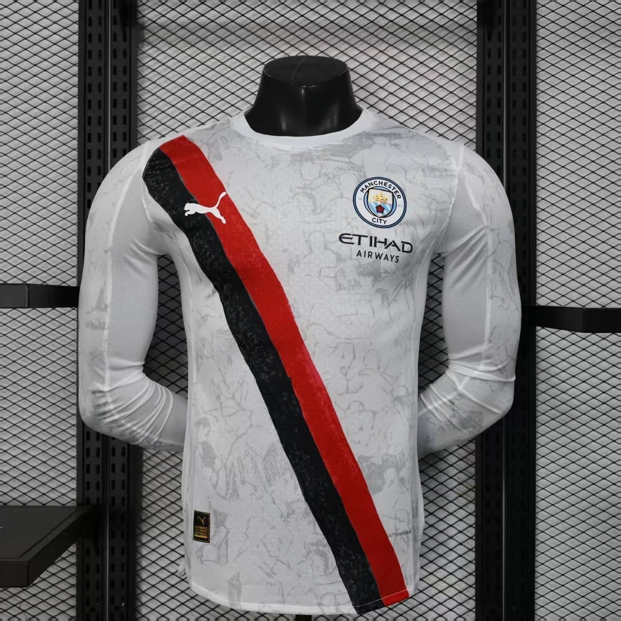 Manchester City Away Long Sleeve Jersey 2025-26