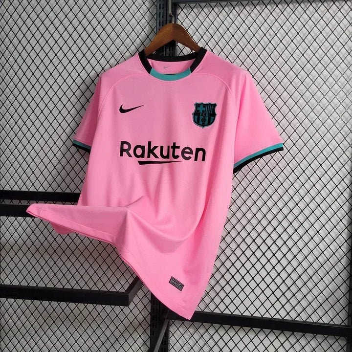Alternative view of Barcelona FC 2020 2021 Pink Jersey