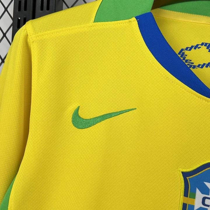 Alternative view of Brazil home football jersey 2025 2026