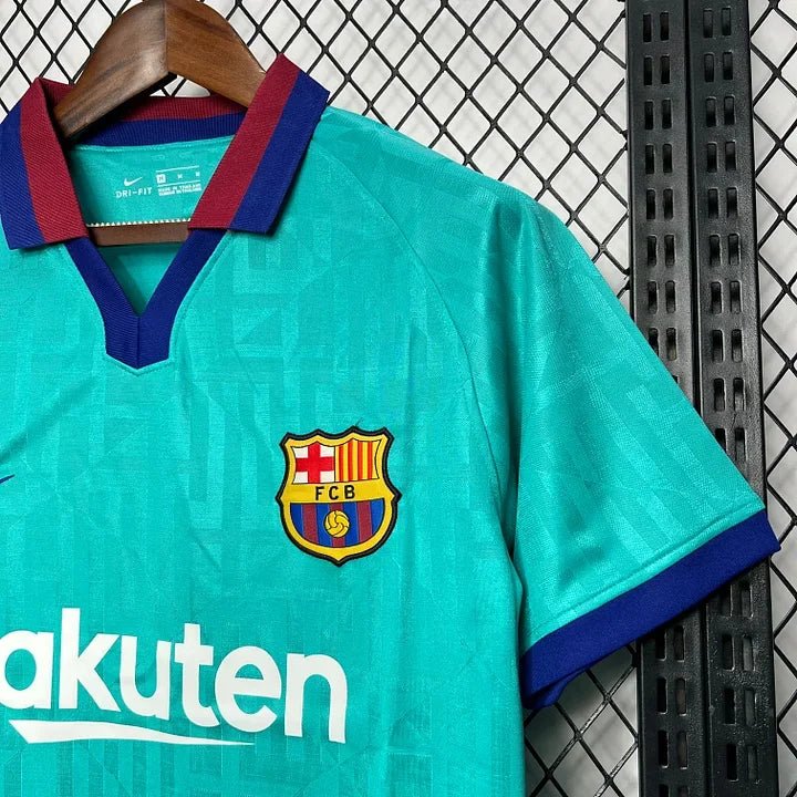 Alternative view of Retro FC Barcelona 2019 2020 Football Jersey
