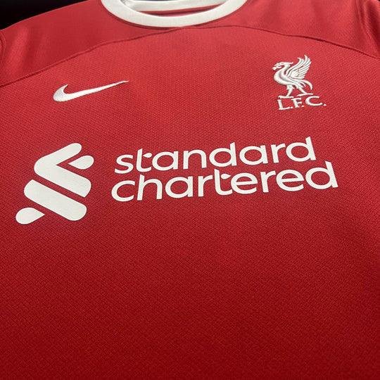 Alternative view of Liverpool Home Jersey 2023 2024