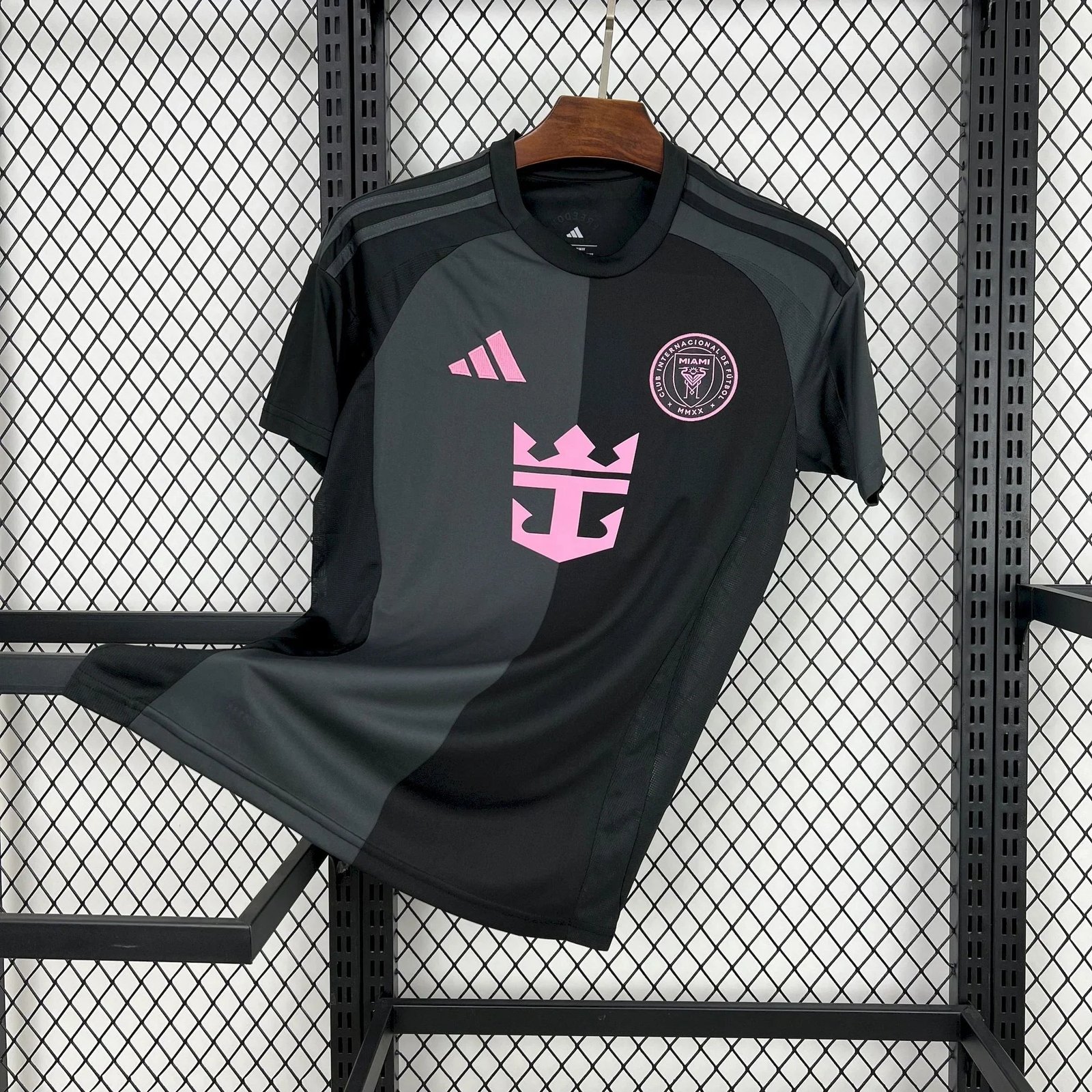 Inter Miami black football jersey 2025 2026