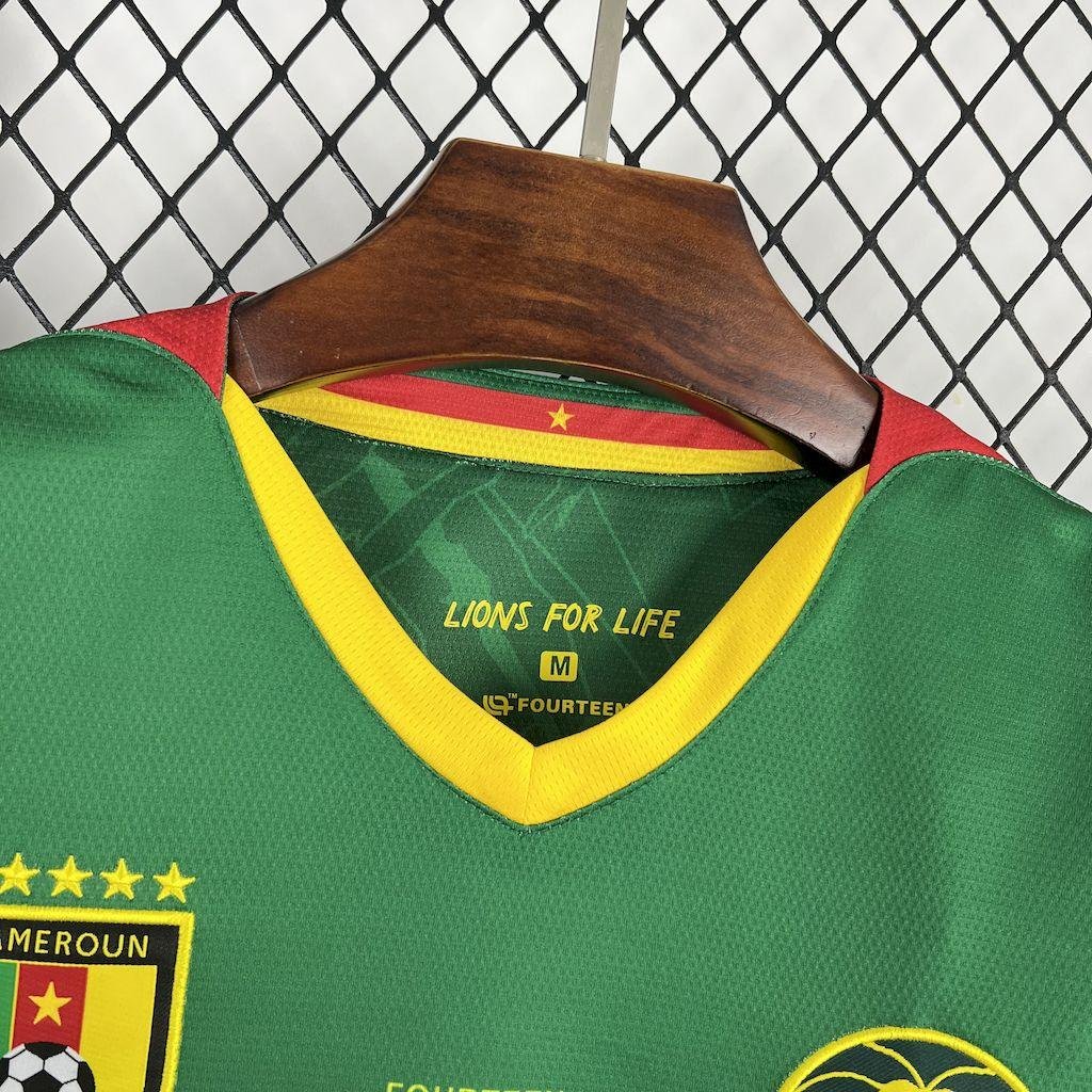 Alternative view of Cameroon AFCON 2025-26 Jersey