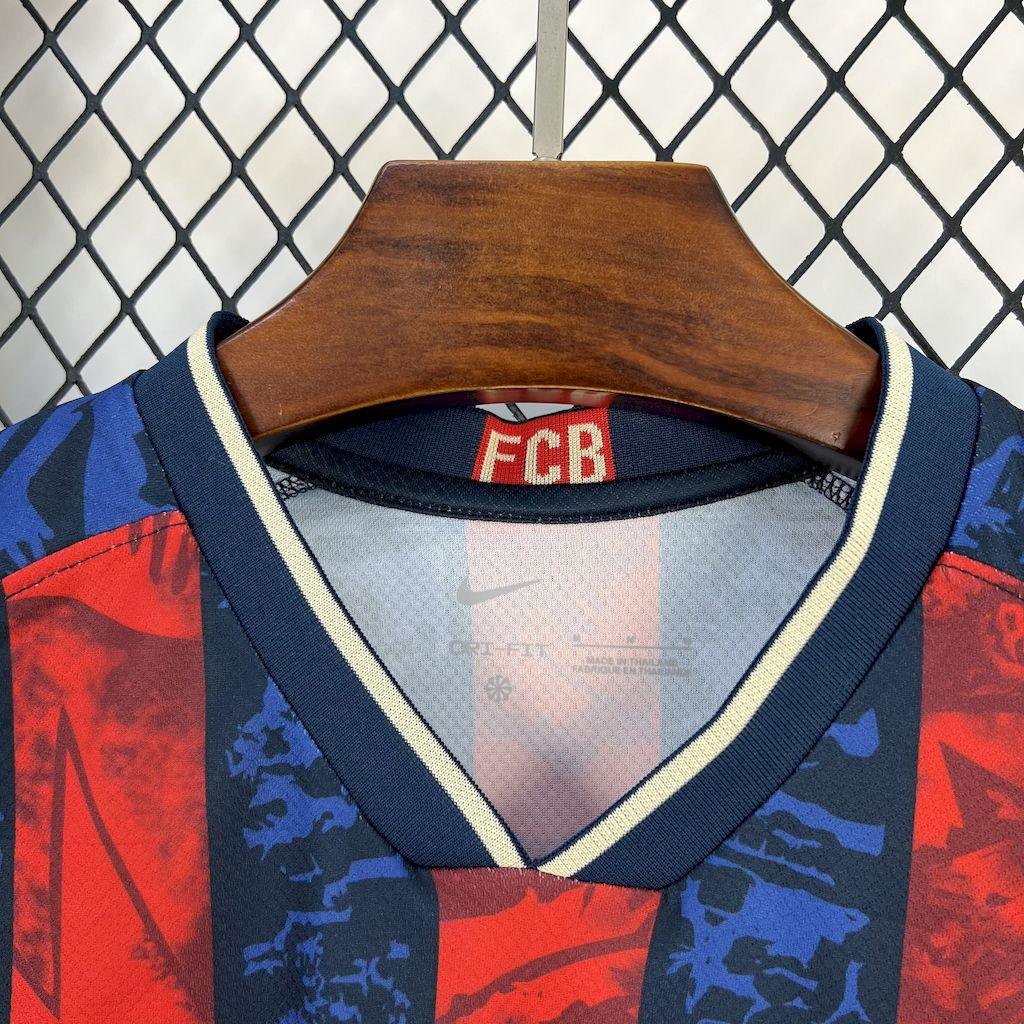 Alternative view of FC Barcelona concept jersey 2025-26