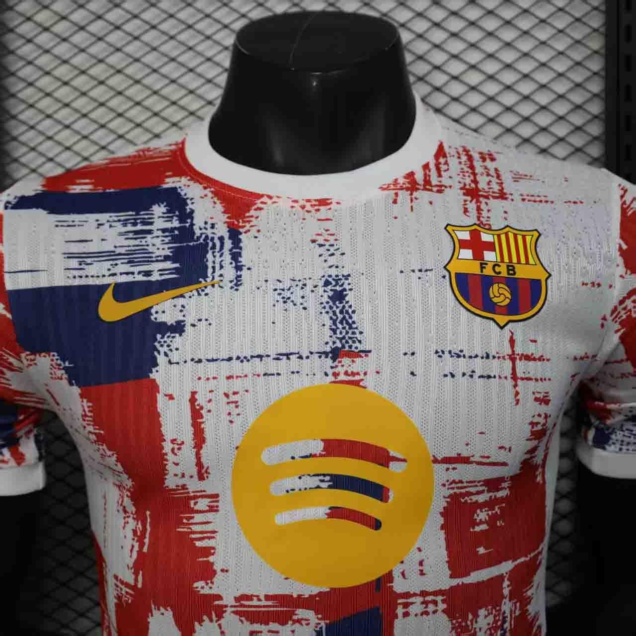 Alternative view of FC Barcelona concept jersey 2025-26