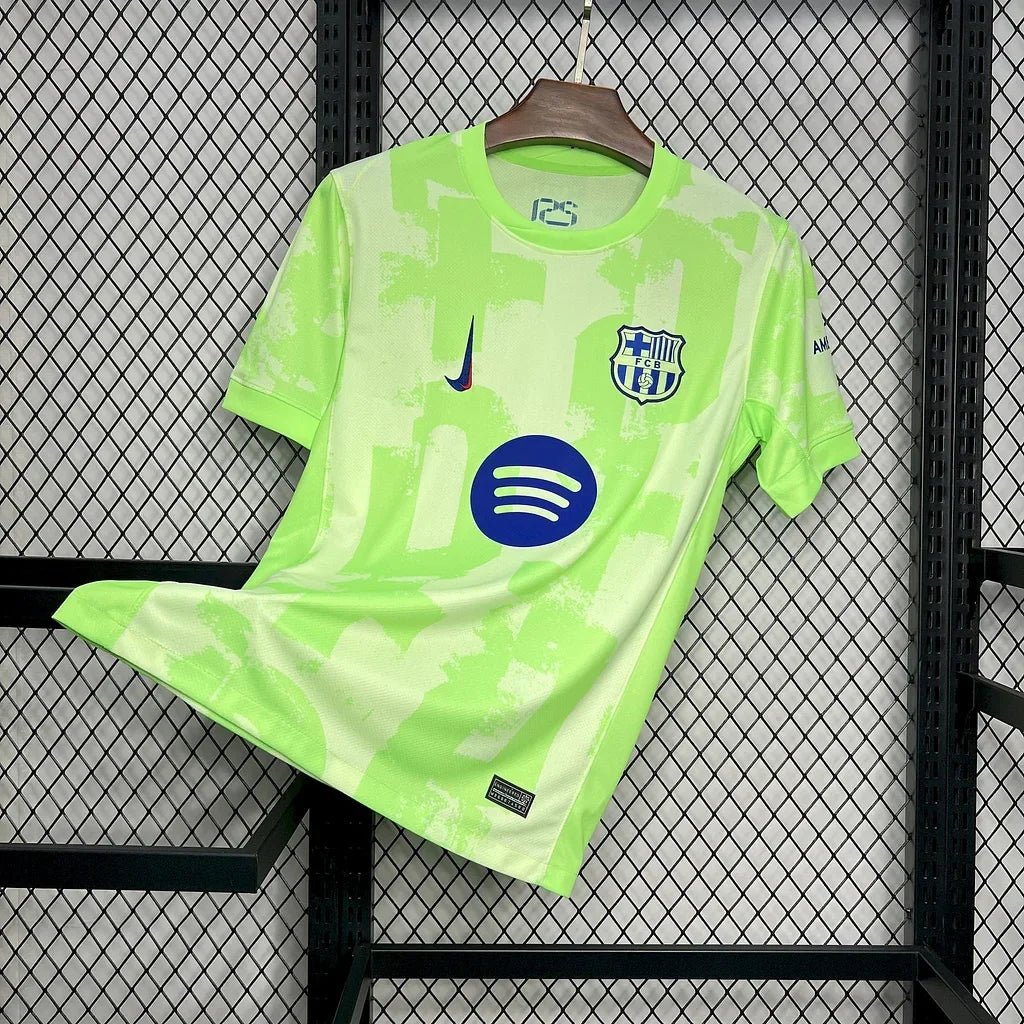 Alternative view of FC Barcelona third football jersey 2024 2025