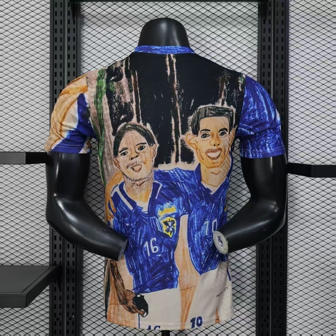 Alternative view of Brazil Concept 2026 Jersey