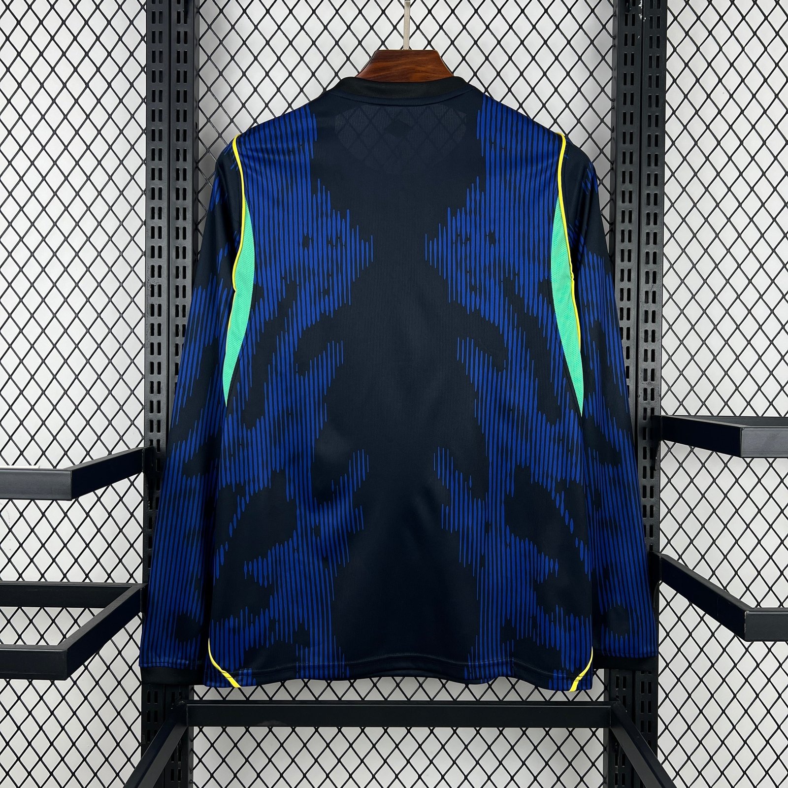 Alternative view of Brazil away long-sleeve jersey World Cup 2026
