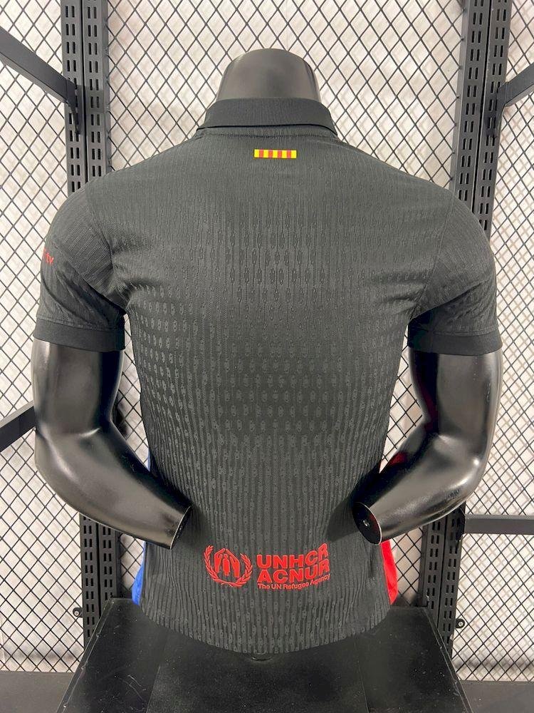 Alternative view of Barcelona away jersey 2024-25