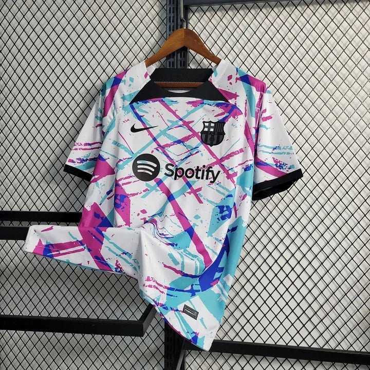 Alternative view of FC Barcelona training kit 2023-2024 season