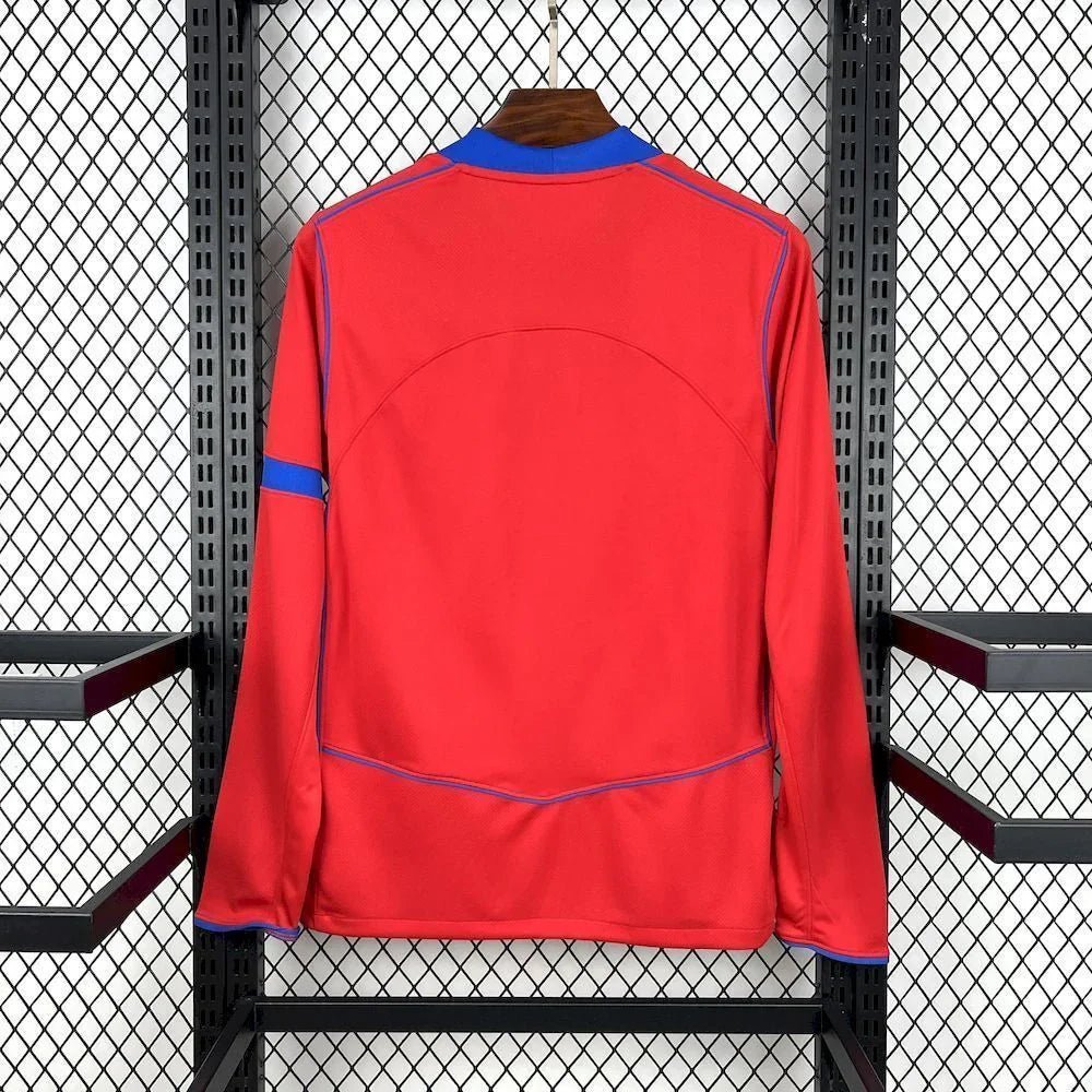 Alternative view of Maillot Rouge Paris 2025 Manches Longues